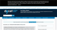 Desktop Screenshot of docetonline.com